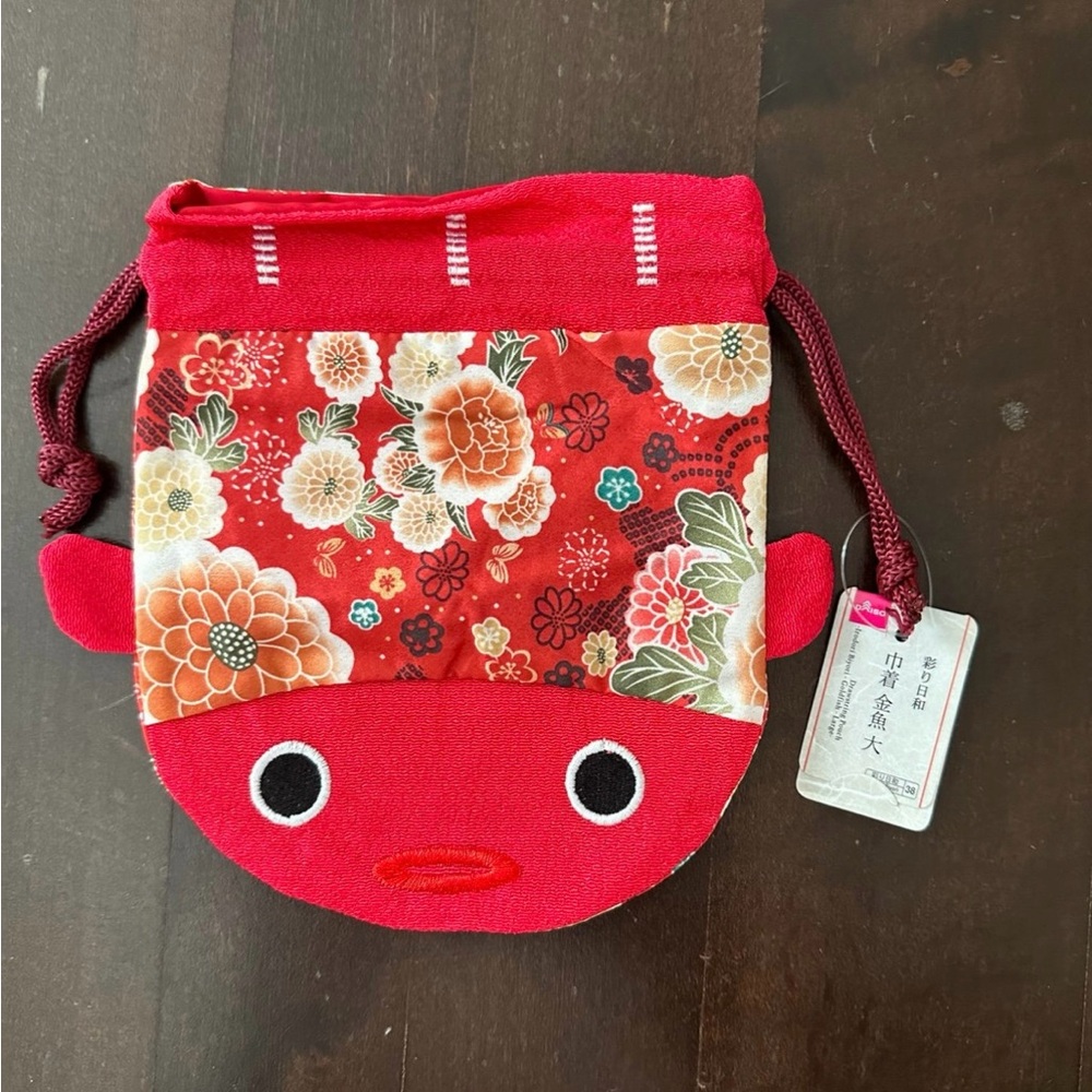 NWT Daiso Brand Koi Bag